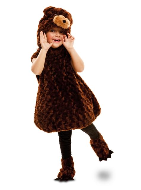 Disfraz de oso pardo de peluche infantil - My Other Me | Funidelia
