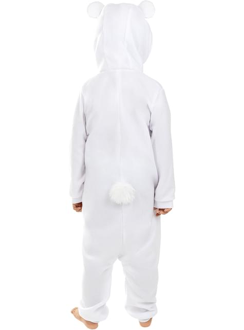 Disfraz de oso polar onesie para niños - Funiglobal | Funidelia