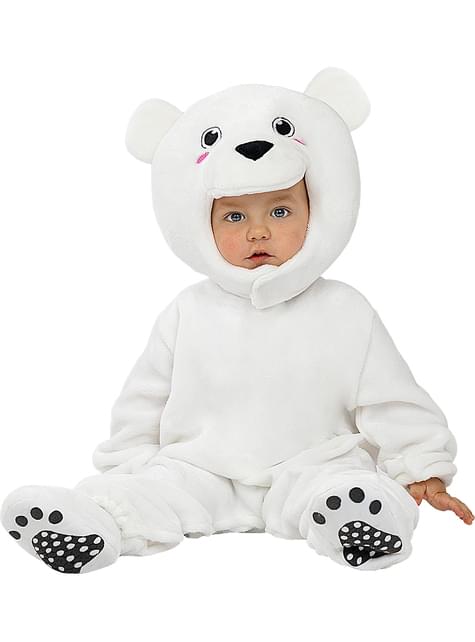Disfraz de Oso Polar para bebé - Funiglobal | Funidelia