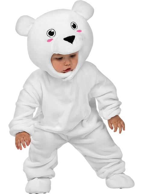 Disfraz de Oso Polar para bebé - Funiglobal | Funidelia