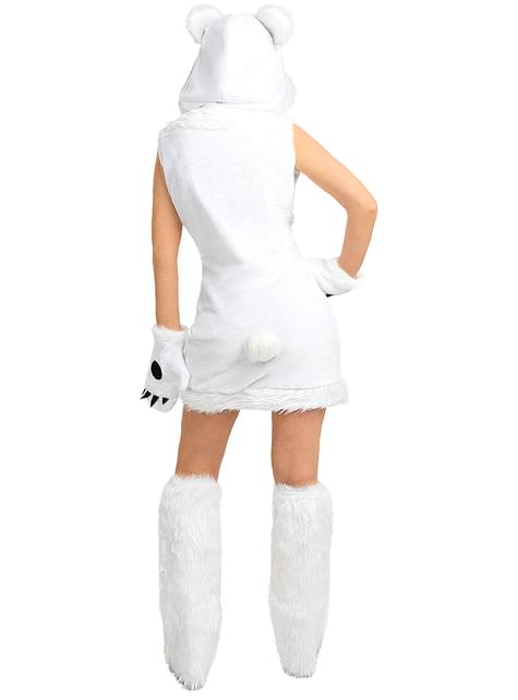 Disfraz de oso polar para mujer - Funiglobal | Funidelia