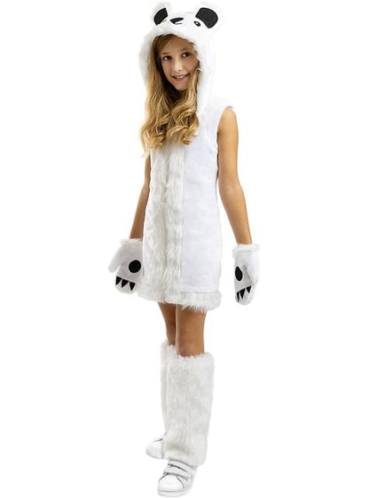 Disfraz de oso polar para niña - Funiglobal | Funidelia