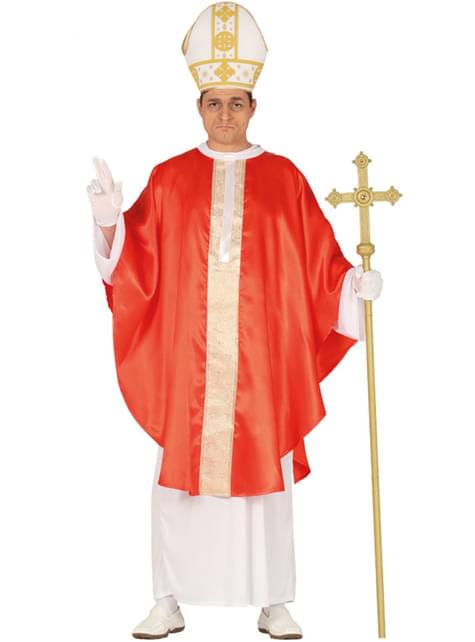Disfraz de Papa católico para hombre - Guirca | Funidelia
