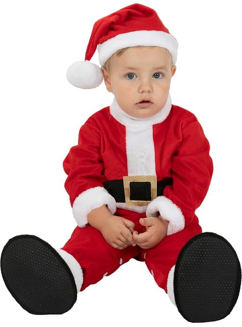 Disfraz de Papá Noel Deluxe para bebé - Funiglobal | Funidelia