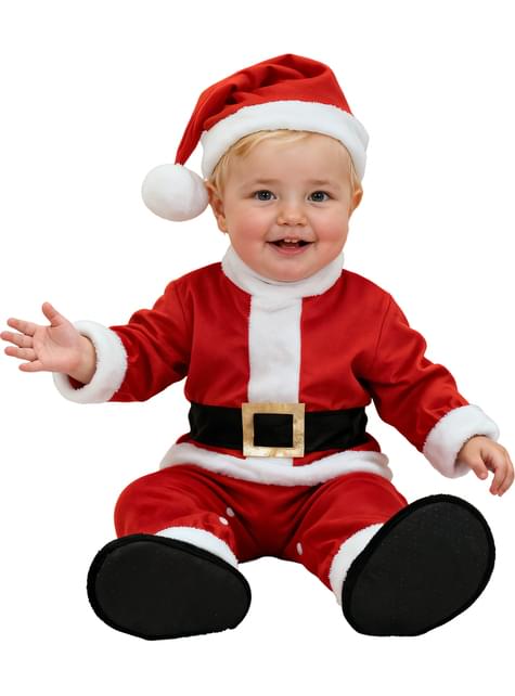 Disfraz de Papá Noel Deluxe para bebé - Funiglobal | Funidelia