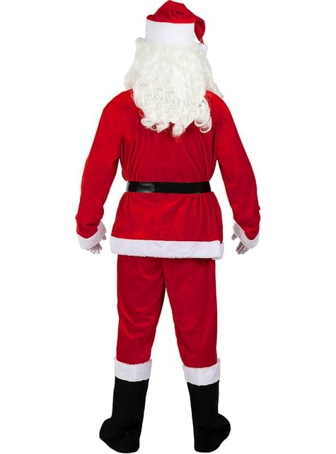 Disfraz de Papá Noel Deluxe para hombre - Funiglobal | Funidelia