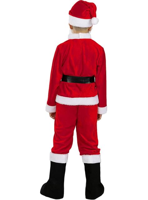 Disfraz de Papá Noel Deluxe para niño - Funiglobal | Funidelia