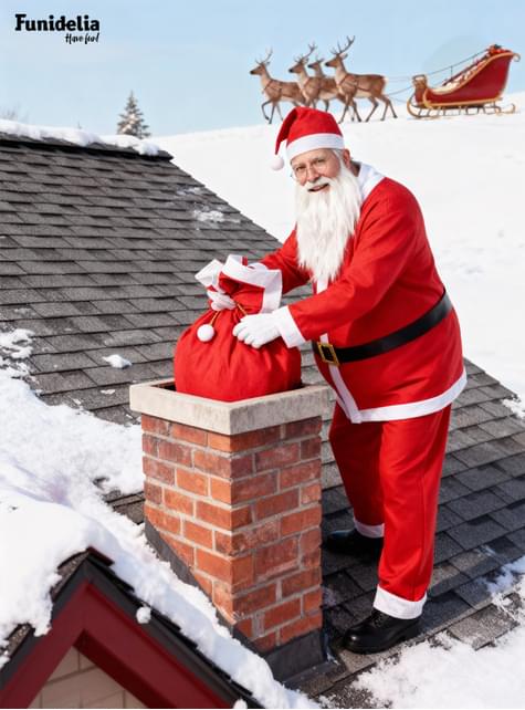 Disfraz de Papá Noel para hombre - Funiglobal | Funidelia