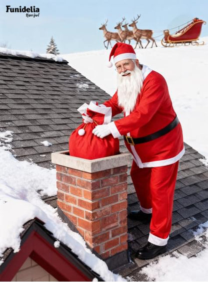 Disfraz de Papá Noel para hombre - Funiglobal | Funidelia