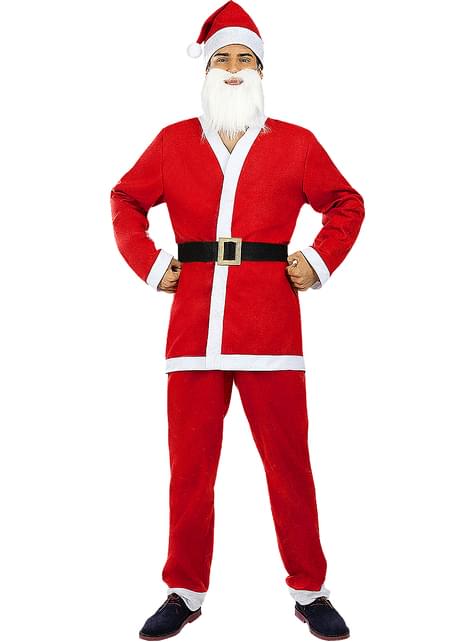 Disfraz de Papá Noel para hombre - Funiglobal | Funidelia