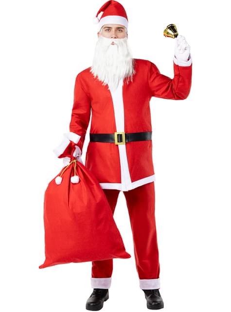 Disfraz de Papá Noel para hombre - Funiglobal | Funidelia