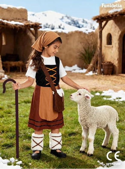 Disfraz de pastorcita para niña - Funiglobal | Funidelia