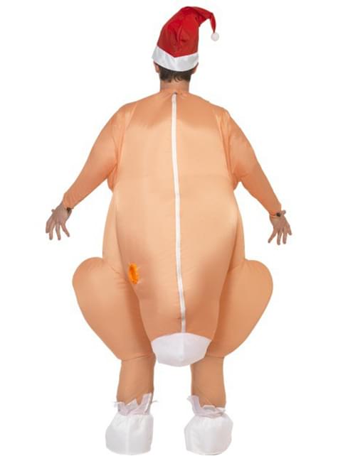Disfraz de Pavo navideño inflable - Smiffys | Funidelia