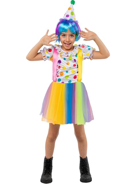 Disfraz de payasa para niña - Funiglobal | Funidelia