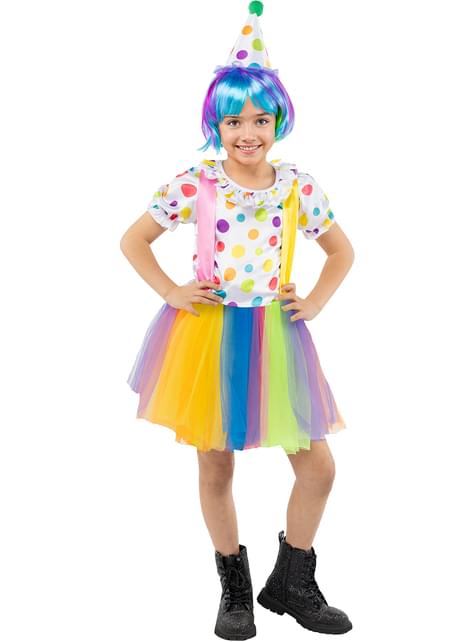 Disfraz de payasa para niña - Funiglobal | Funidelia