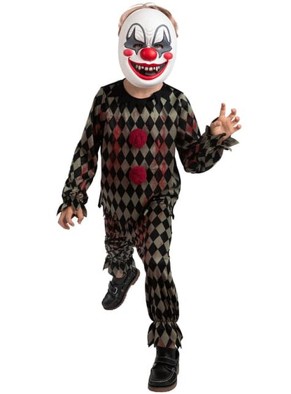 Disfraz de payaso de terrorífico deluxe para niño - Funiglobal | Funidelia