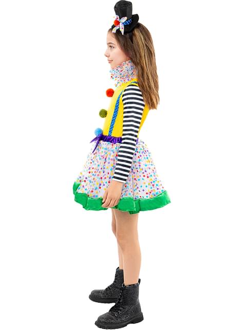 Disfraz de payaso Deluxe para niña - Funiglobal | Funidelia