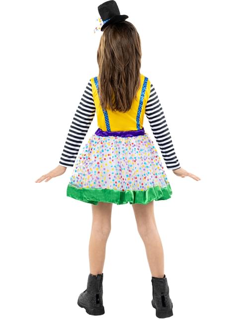 Disfraz de payaso Deluxe para niña - Funiglobal | Funidelia