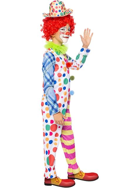 Disfraz de payaso Deluxe para niño - Funiglobal | Funidelia
