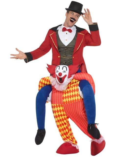 Disfraz a hombros de payaso