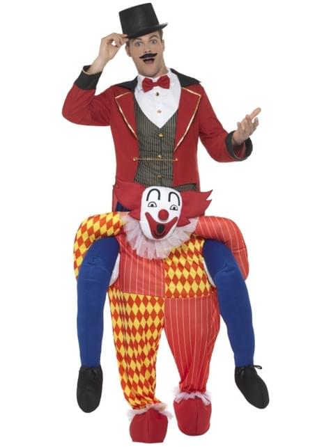 Disfraz a hombros de payaso
