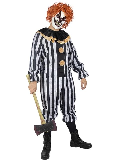 Disfraz de payaso terrorífico Deluxe para hombre - Funiglobal | Funidelia