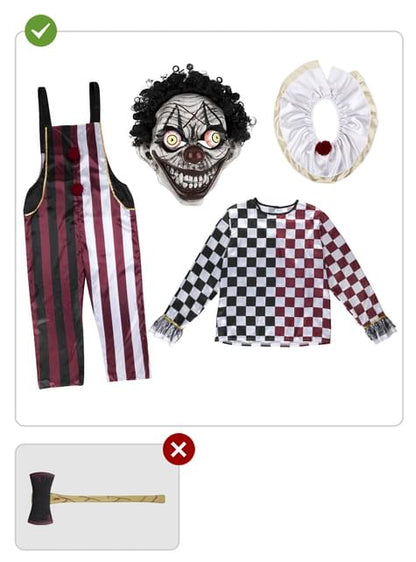 Disfraz de payaso terrorífico Premium para hombre - Funiglobal | Funidelia