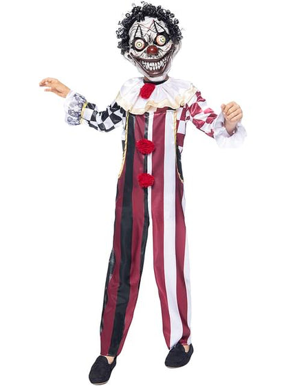 Disfraz de payaso terrorífico Premium para niño - Funiglobal | Funidelia