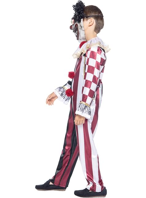 Disfraz de payaso terrorífico Premium para niño - Funiglobal | Funidelia