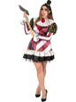 Disfraz de payaso terrorífico sexy Premium para mujer talla grande - Funiglobal | Funidelia