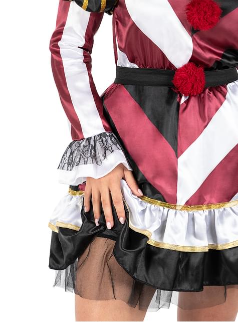 Disfraz de payaso terrorífico sexy Premium para mujer - Funiglobal | Funidelia
