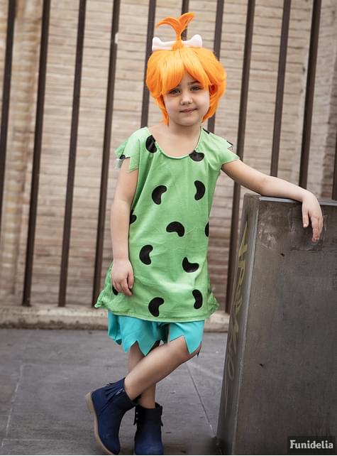 Disfraz de Pebbles para niña - Los Picapiedra - Funiglobal | Funidelia