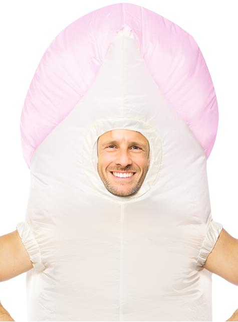 Disfraz de pene hinchable para adulto - Funiglobal | Funidelia