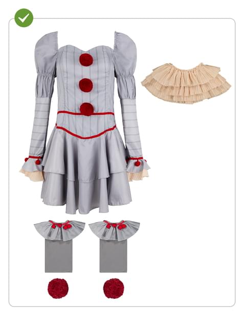 Disfraz de Pennywise para mujer - IT: Capítulo Dos - Funiglobal | Funidelia