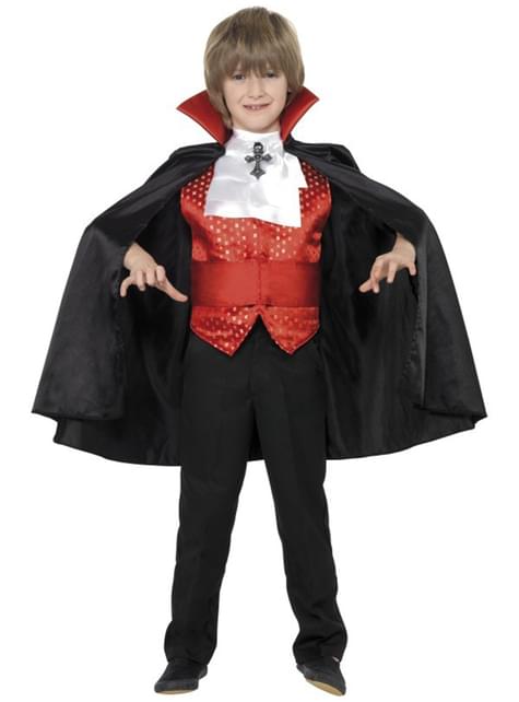 Disfraz de pequeño Drácula para niño