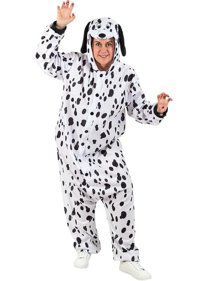 Disfraz de perro dálmata onesie para adulto - Funiglobal | Funidelia