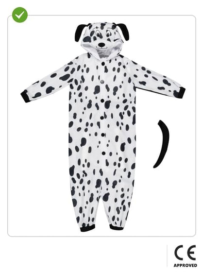 Disfraz de perro dálmata onesie para niños - Funiglobal | Funidelia