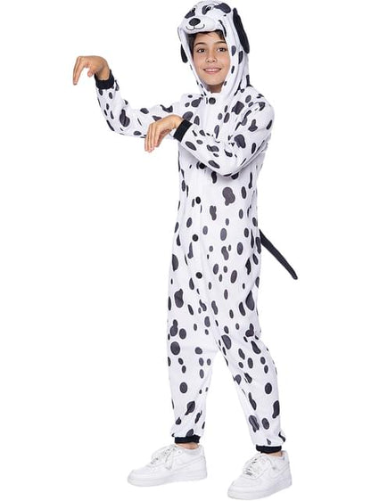 Disfraz de perro dálmata onesie para niños - Funiglobal | Funidelia