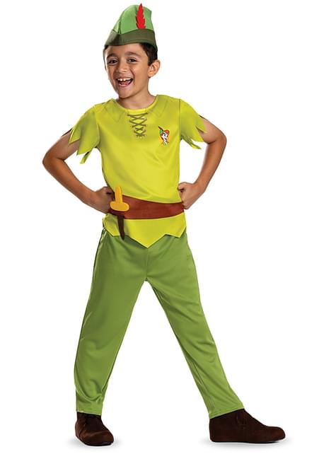 Disfraz de Peter Pan clásico para niño
