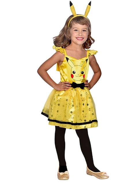 Disfraz de Pikachu para niña - Pokémon