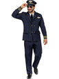 Disfraz de piloto de aviones para hombre talla grande - Funiglobal | Funidelia