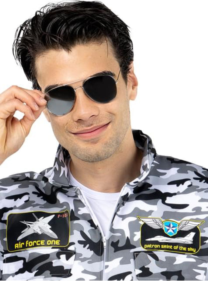 Disfraz de piloto de caza para hombre - Funiglobal | Funidelia