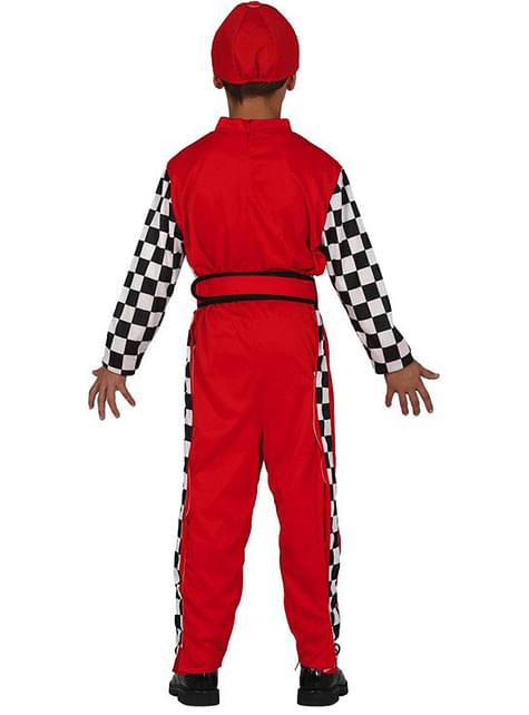 Disfraz de piloto de Formula 1 para niño - Guirca | Funidelia