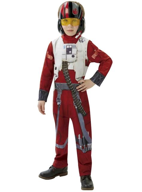 Disfraz de Piloto X-Wing Star Wars Episodio 7 para niño - Rubies UK | Funidelia