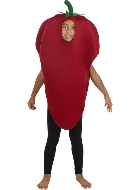 Disfraz de Pimiento Rojo para niños - Funiglobal | Funidelia