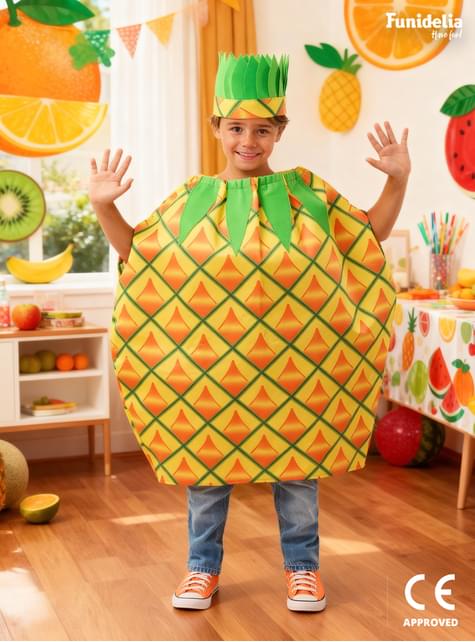 Disfraz de piña para niños - Funiglobal | Funidelia