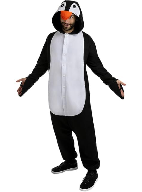 Disfraz de pingüino onesie para adulto - Funiglobal | Funidelia