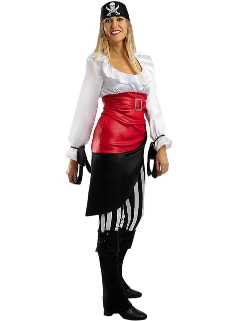 Disfraz de pirata aventurera para mujer - Funiglobal | Funidelia
