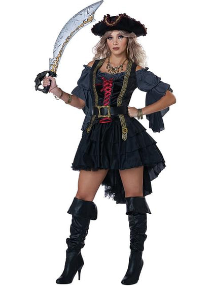 Disfraz de pirata bella de los mares para mujer - California Costumes | Funidelia