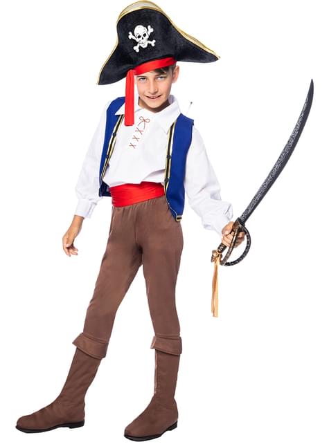 Disfraz de pirata colorido para niño - Funiglobal | Funidelia